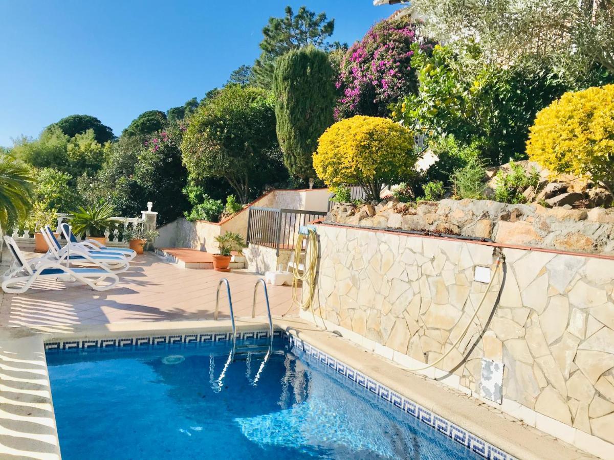 Mediterranean Villa Investingspain Sea View And Pool Lloret de Mar Zewnętrze zdjęcie